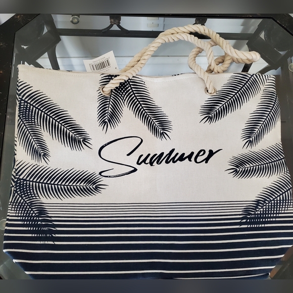 Summer Stuffed Tote NWT - Stuffed with all NWT items - Picture 14 of 14